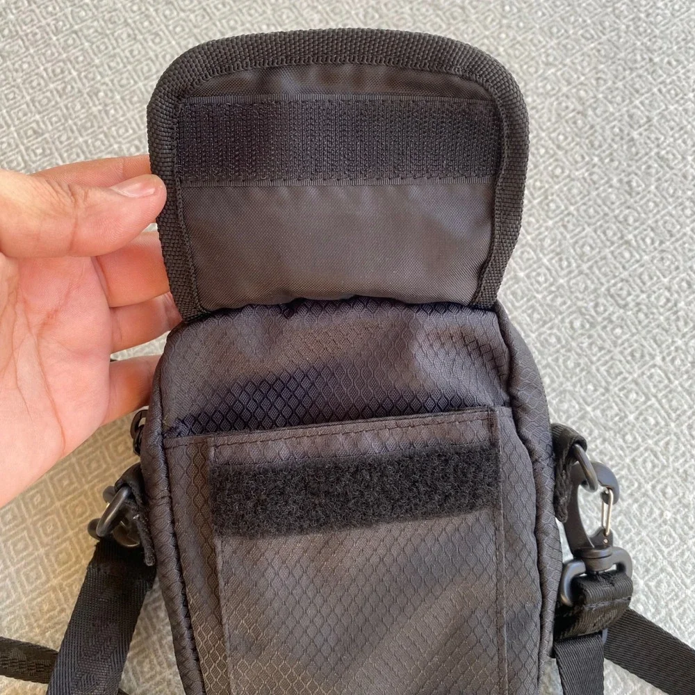 Adidas Crossbody Bag Women Small Black Originals Festival Bag Ripstop Logo Strap